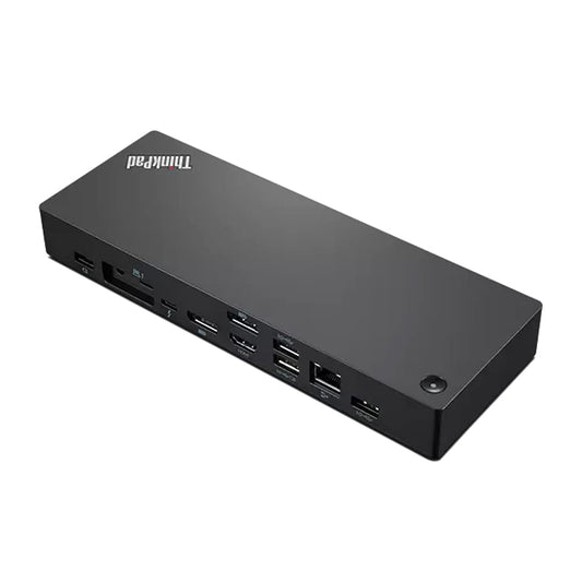 Lenovo ThinkPad Universal Thunderbolt 4 Dock, 4 Displays, Dynamic Power Charging up to 100W, Black